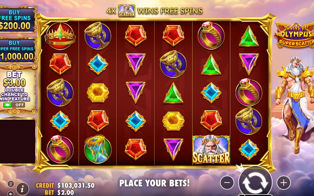 Gates of Olympus Super Scatter